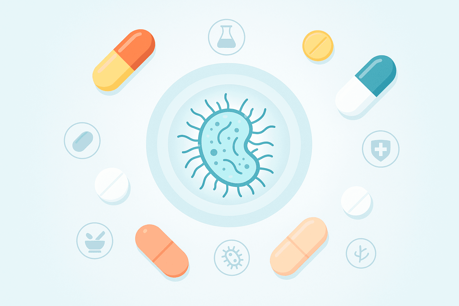 เทคนิคจำ Antibiotic Coverage ให้แม่น — เลือกยาถูก ไม่สับสัน ก่อนสอบแพทย์