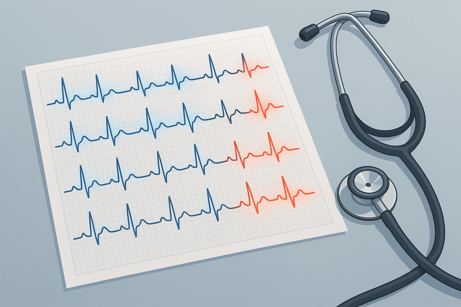 เทคนิคจำ ECG ที่ต้องรู้สำหรับสอบแพทย์ — อ่าน 12-Lead ให้แม่นก่อนวันสอบ